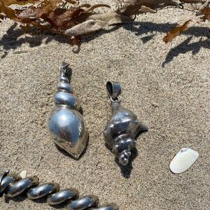 Sterling Silver Shell Pendant